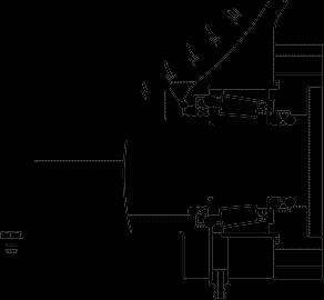 26 LBE series Metric 82 351 63 8 H9 +,36 3 O-ring and Lip seal