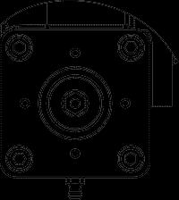 458Nm Radial dynamic load 28kN Nominal torque 1.