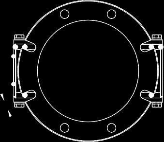 6 Vertical series 95 ±1,5 8 M1 (x8) 2mm Equally