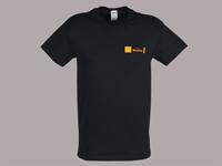 Tričko s krátkým rukávem, černé, unisex Kód: CONTR-612_FM Cena: 73,50 Kč Vaše cena: