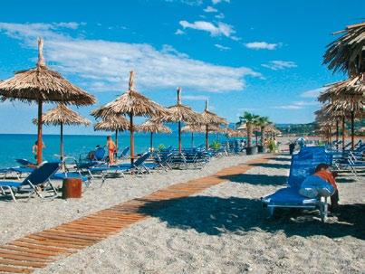 Agiokampos a Nei Pori, kam pořádáme pobytové zájezdy již tradičně, jsou oblíbená letoviska, do kterých se mnozí turisté rádi vracejí a jsou každoročně odměňována modrou vlajkou EOT za čistotu moře a