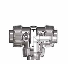 VKR DN 10 50 KULOVÝ VENTIL REGULAČNÍ DUAL BLOCK TKD DN 10 50 KULOVÝ VENTIL TROJCESTNÝ DUALBLOCK VKRBEM Kulový ventil regulační DualBlock s louhými vsuvkami PE 100 (CVDE), SDR 11, na svařování na tupo