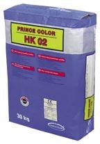 30 kg [40] Prince Color HK 02 Vápennocementová omietka so zrnitosťou do 0,8 mm. Vystužená sklenými vláknami, na vytváranie jednovrstvových i viacvrstvových omietok stien a stropov.