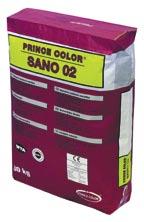 30 kg [35] 9,60 11,52 0,320 0,384 Prince Color SANO 03 Sanačná podkladová a vyrovnávacia omietka na vlhké a zasolené murivo so zrnitosťou do 4 mm.