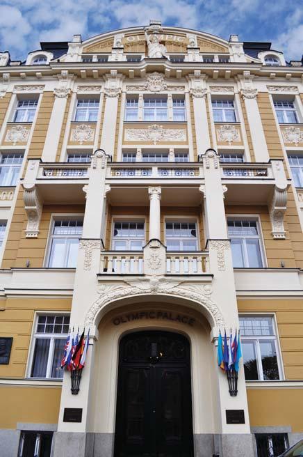 HOTELY OLYMPIC PALACE Hotel, Karlovy Vary, 2015 Bezpečí hostů a flexibilní přístupový systém - takové jsou