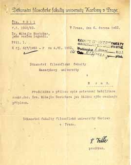 Práci na MU vykonával do německé okupace Čech a Moravy roku 1939, zpočátku jako docent a od roku 1924 jako mimořádný profesor. Prvním řádným profesorem psychologie v Brně byl jmenován 18.