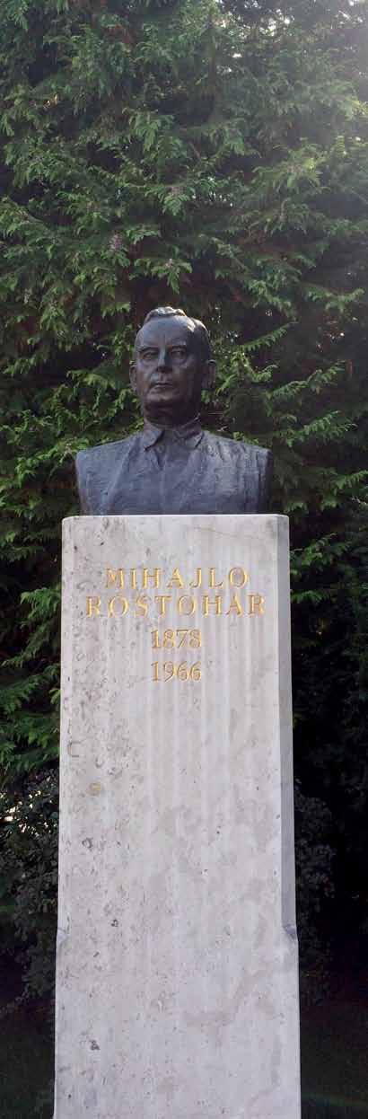 V letech 1918 a 1919 Rostohar připravil většinu předpisů pro nově vznikající univerzitu, od jednacího řádu a zvláštního memoranda po statut a návrh na obsazení.