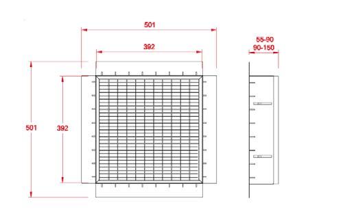 pozinkované nebo nerezové oceli Pro šířky žlabů 100, 160, 200,