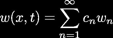 Jsou různé možnosti, jak tuto rovnici vyřešit. Může být řešena například numericky pomocí počítače. Ovšem existuje i analytické řešení, které už není tak jednoduché, jako bylo při statickém zatížení.