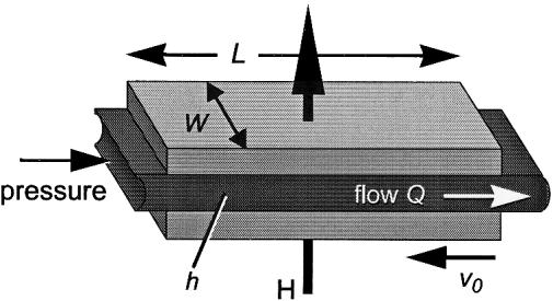 (13) results in Q A p v 0 pr 2 2v 0 8h p dp(x) dx (R4 2 R 4 1 r 4 2 r 4 1) (14) 4D 1 (R 2 2 R 2 1 r 2 2 r 2 1 8D 3 where A p =cross section area of the piston head; v 0 =piston head velocity; and R 2