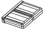 SVĚT SÍTÍ PROTI HMYZU 6 / 2018 Dveřní profil válcovaný P 50x20 (52 mm x 18 mm) P 50x20 KV6 ROH 50x20 Dveřní profil válcovaný P 50x20 Zamykací vložka Ø 6 mm Plastový roh dveřní 50x20 ID/ ID1/ ID2/