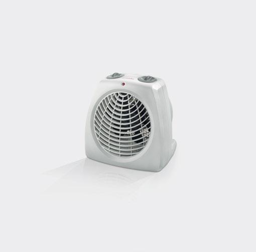 přechodné přitopení v obytných prostorech 2 výkonové stupně, ventilátor, ochrana proti zámrazu Topný ventilátor H 450 TS Jednoduše skladný.