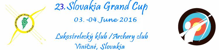 Organizátor/Provider: Lukostrelecký klub Viničné /Archery club Viničné Dátum a miesto/date and place: 03.-04.06.