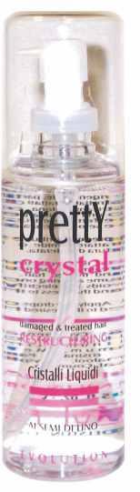 PRETTY CRYSTAL SÉRUM PRO DÉLKY A KONEČKY - ochranný - restrukturační Sérum pečující o délky i konečky vlasů. Ochranný restrukturační fluid obsahující LNĚNÁ SEMÍNKA.