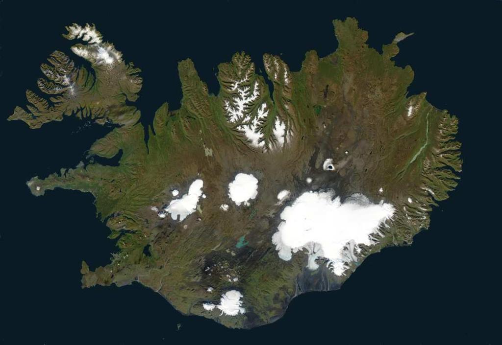 Základní dělení podle velikosti Island alpinské