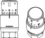 Termostatické hlavice - připojení Klip-Klap (Danfoss) EM07 UI-LD základní provedení, rozsah 0-24 C 1011475 360 K Vhodné pro termostatické ventily Danfoss R i VK-otopná tělesa UI-LD dálkové idlo,