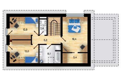 celková užitková plocha 155,9 m 2 užitková