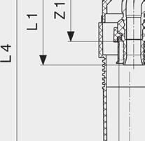 vnitřní závit Viega Smartpress- dvojitá