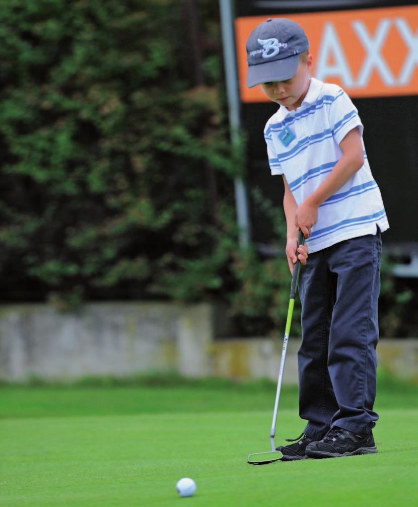 > bramborová medaile Gant kids Golf CuP Dětský turnaj,