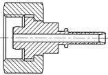 Rozměry a tvary hadicového trnu závisí na rozměru a typu hadice (hydraulické pryžové, termoplastové, teflonové, kovové, SPIR STAR ).