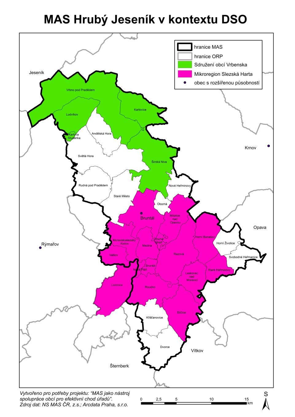 Obrázek 2 Mapa