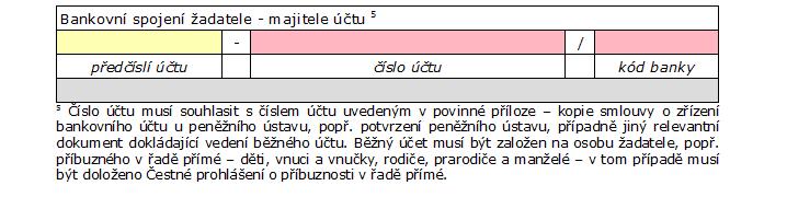 Zvýšenou pozornost prosím věnujte vyplnění kontaktních údajů. Zejména uvedený e-mail bude často používán pro předání důležitých informací.