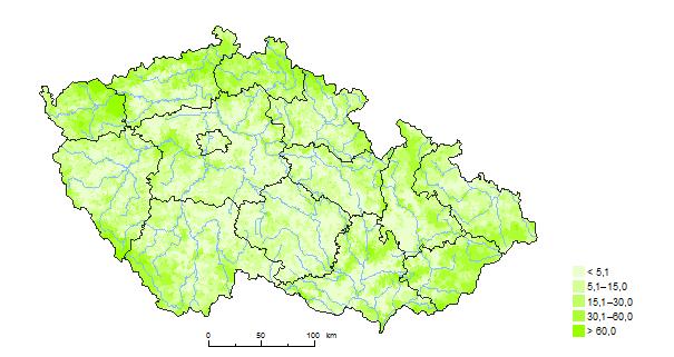 Graf 1 Vývoj záborů ZPF a PUPFL silniční infrastrukturou v ČR [ha], 2000 2016 Metodika vykazování ZPF a PUPFL je každoročně ovlivňována dočasnými zábory ZPF a PUPFL, souvisejícími s výstavbou