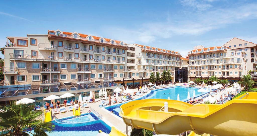 206 hotel Diamond Beach Hotel & Spa Side Gündoğdu ALL INCLUSIVE raňajky, obedy, večere formou bufetu neskoré raňajky plážový bar, snack, sladké koláče, ovocie, káva, čaj popoludňajšie občerstvenie