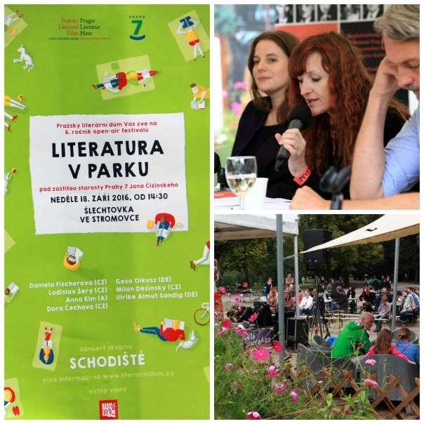 18. 9. Literatura v parku, 14:30 Proběhl 6. ročník literárního open-air festivalu, který přibližuje současnou českou a německojazyčnou literaturu veřejnosti.