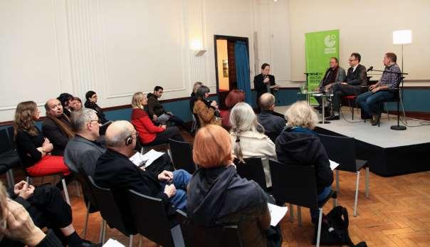 Hosté: Harry Oberländer, Radek Fridrich Moderace: Tomáš Kafka Místo konání: Goethe-Institut Prag 15. 11. Pohled zpátky do Čech, 18:00 Přednáška o Libuši Moníkové a její představě Evropy.