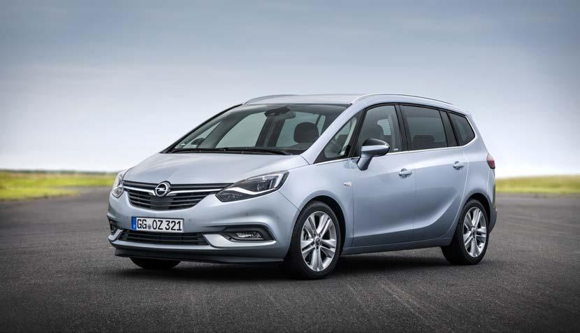 ZAFIRA SMILE již od 497.700 Kč CENÍKOVÉ A AKČNÍ CENY Ceník platí od 1. 10. 2018 VÝBAVA MOTOR PALIVO PŘEVODOVKA CENÍKOVÁ CENA SLEVA AKČNÍ CENA SMILE 1.6 TURBO (100kW/136k) Start/Stop benzín 6st.