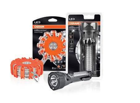 INOVACE LED výstražná světa LED OSRAM LEDguardian Road Fare Označení Číso Obr.č. LEDSL302 4052899184053 4,5 0,5 jantarová 110 42-1 24 - OSRAM LEDguardian Saver Light PLUS Označení Číso Obr.č. LEDSL101 4052899132344 3 1,7 jantarová 180 63 53 1 6-1) Není povoeno jako výstražné světo pode StVZO.