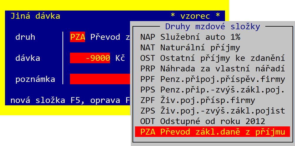 4.6 Převod základu zálohové daně z příjmu mezi pracovními poměry jednoho zaměstnance Má-li zaměstnanec, který podepsal (učinil) prohlášení k dani, u stejného zaměstnavatele více pracovních poměrů