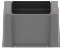 Jednotky jsou k dispozici s dvěma typy motorů ventilátorů: Leo FS-M / KMFS-M Ventilátor s