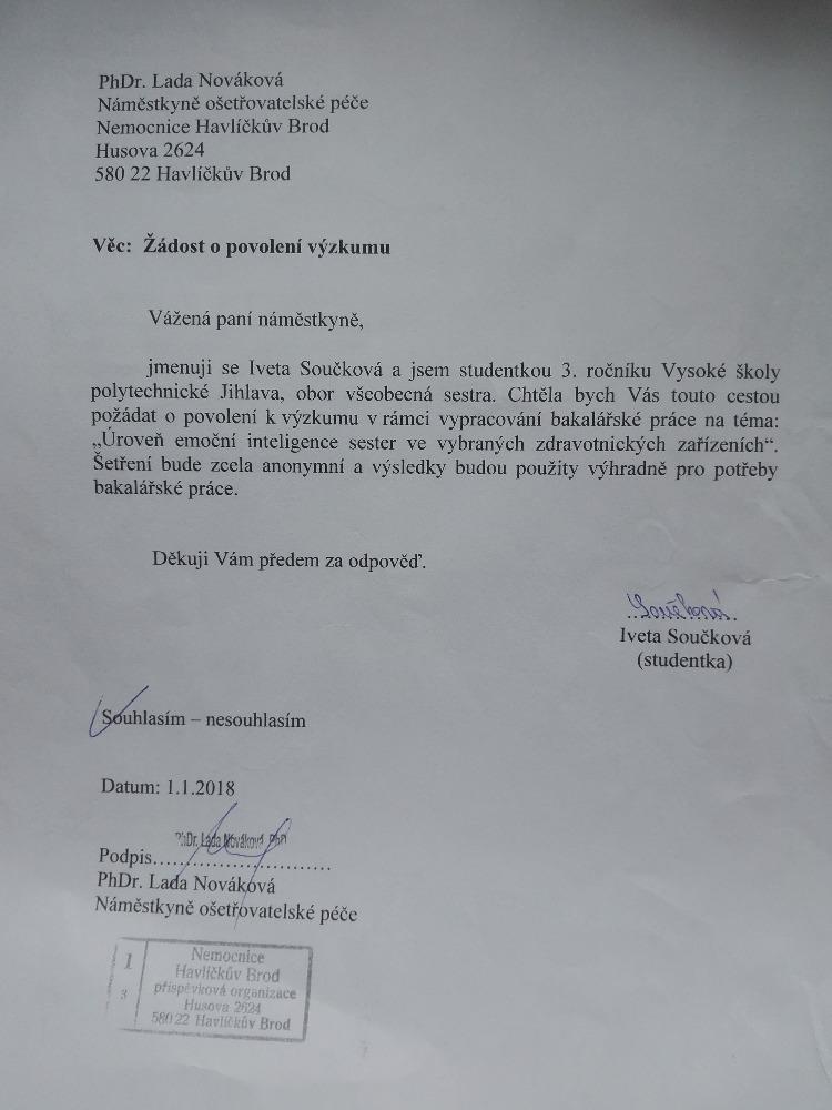 Příloha 2 Povolení k