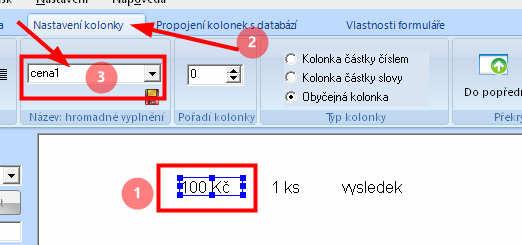 Skriptování skript editor Ke každé kolonce je možné nastavit matematický skript, tedy číselnou operaci, která bude čerpat z okolních kolonek čísla, a ty např.