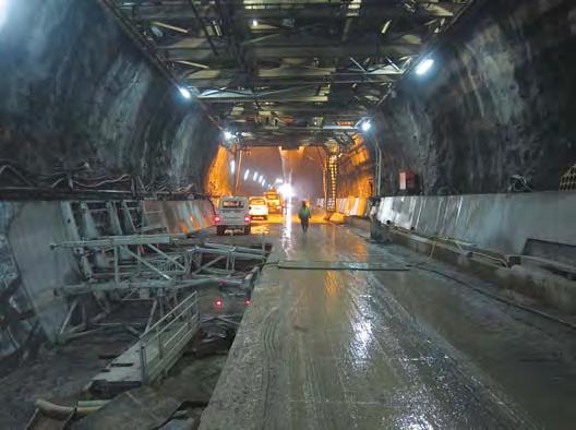 Tunel je navržen jako 14,1 km dlouhá jednotrubní obousměrná konstrukce s dvěma jízdními pruhy a souběžnou únikovou štolou.