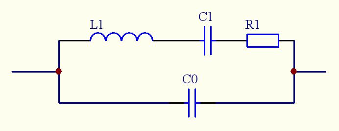 Krystalové rezonátory C1 velmi malý kolem 1 ff L1 velká C0 kapacita pouzdra velká oproti C1