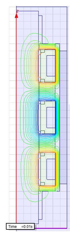 Postup řešení Magnetický model Statická analýza Transientní analýza Vstup B-H