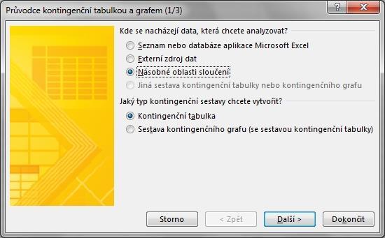 2. Nacházíme se v konfiguraci programu Microsoft Excel 2013 (jiný způsob, vedoucí také k tomu dialogu, je karta Soubor volba Možnosti), zde vybereme Zvolit příkazy Příkazy mimo pás karet. 3.