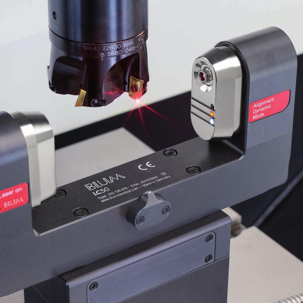 Laserový měřicí systém LC50 je standardně nabízen v délce 150 500 mm. Díky nové laserové optice splňuje systém i požadavky malých špičkových strojů pro mikroobrábění.