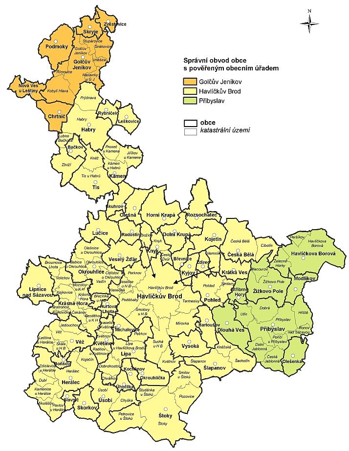 LNÁ AKTUALIZACE ÚZEMNĚ ANALYTICKÝCH PODKLADŮ SO ORP HAVLÍČKŮV BROD 2016 AKTUALIZACE ÚAP SO ORP HAVLÍČKŮV BROD OBJEDNATEL: