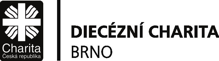 Diecézní charita Brno Logotyp DCHB 1 design manuál Přípustné varianty logotypu Základní logotyp Obdélník, dělící čára a text DIECÉZNÍ CHARITA BRNO jsou v barvě CHARITA červená, znak a text Charita