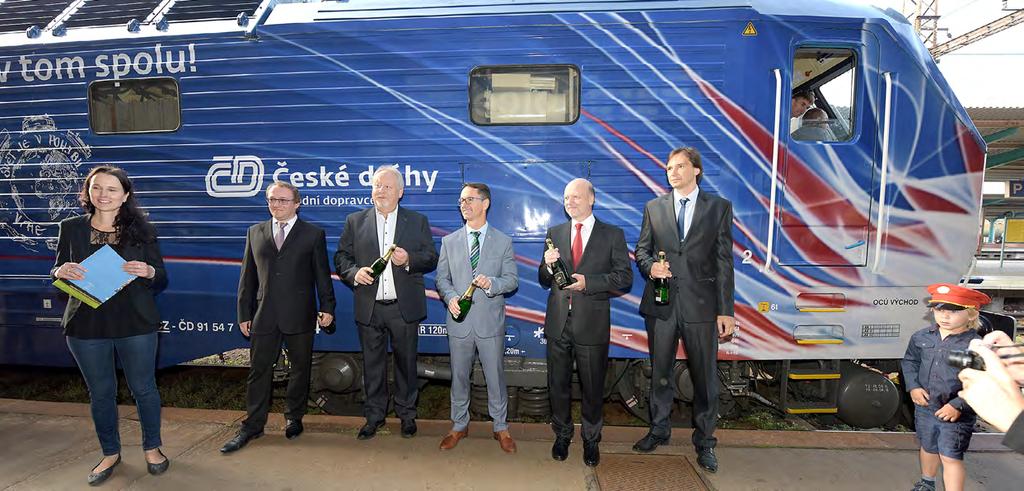 dopravních odborníků. Na Slovensku a i v zahraničí neexistuje lokomotiva propagující vysokou školu. Na základě mnoha pozitivních ohlasů, a to i ze zahraničí, lze konstatovat, že lokomotiva se povedla.