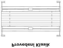 Na všechny typy oken Profil: Hliníkový plech 20x18mm Barva profilu: bílá RAL9003, stříbrná, hnědá RAL8016, slonová kost RAL 1015, další barvy dle příplatku Látky : standardně