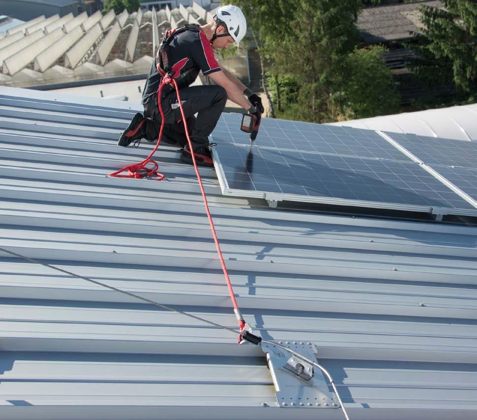 Safety bezpečnostní prvky na střechy říslušenství 85 Nabízíme systémy