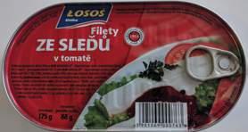 ze sleďů v tomatě