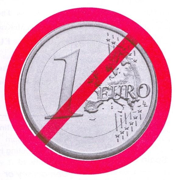 Status členské země bez eura "Member States with a derogation" - závazek přijmout euro (kromě UK, DK) -přijetí eura zrušením výjimky (Article 140 (2)) -očekává se směřování politiky tak, aby byly
