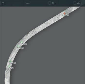 In addition to that direct clamping of samples in vices reduces sample preparation and extends the operational area for
