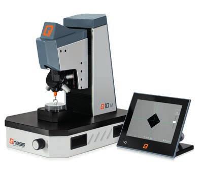 conversions Vickers 10 kg 100 g 31,25 kg 200 g 62,5 kg Elektronicky řízené zátěže zajišťují rychlé a přesné testování tvrdosti, rychlá změna metody (bezúdržbové) a automatické rozpoznání vrstvy
